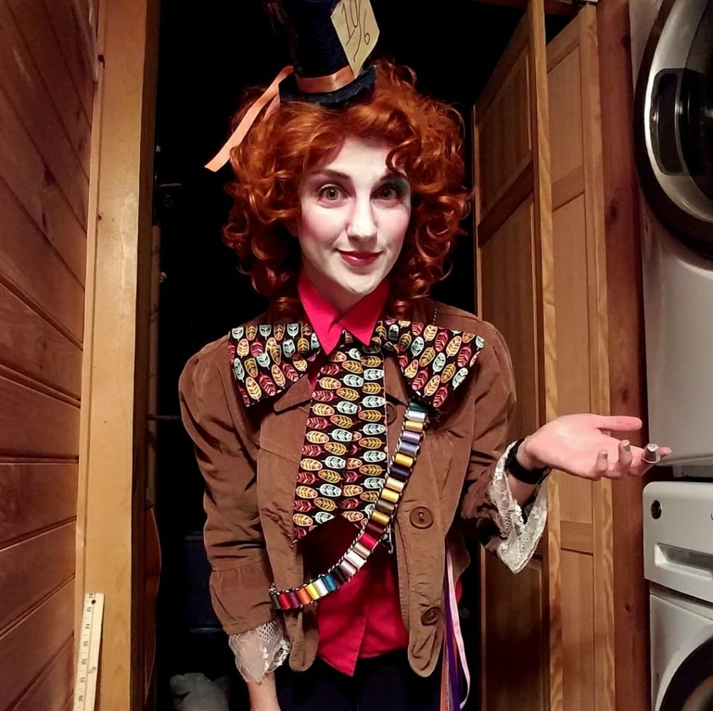 Red wig